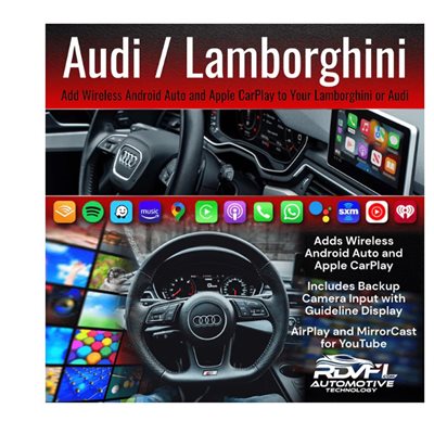 RDV Wireless Carplay / Android Auto for Select Audi