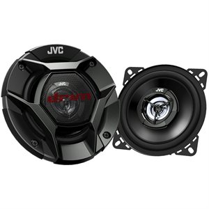 JVC 4" DR Series 2-Way Coaxial 4-Ohm 220W Speakers (pair)