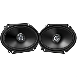 JVC 6”x 8" DR Series 2-Way Coaxial 4-Ohm 300W Speakers (pair)
