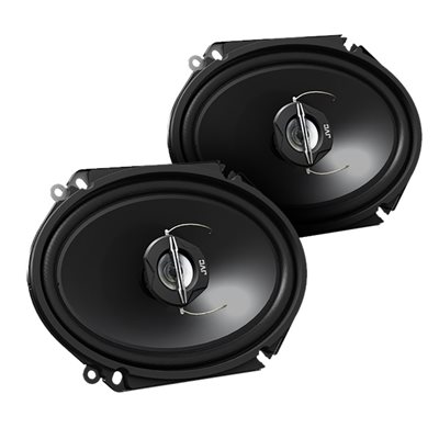 JVC 6"x8" J Series 2-Way Coaxial 4-Ohm 250W Speakers (pair)