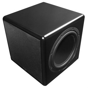 TruAudio Compact 10" Pow Subwoof Dual Passive Radiators 250W