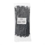 Install Bay 7" Cable Tie UV (black, 100 pk), 50lbs