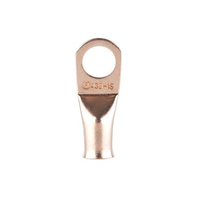 Install Bay 4 ga 3 / 8" Copper Uninsulated Ring Term (25 pk)