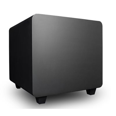 TruAudio 12" Powered Down-Firing 500W Subwoofer(black)