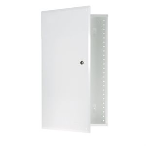 On-Q 20" Metal Enclosure with Hinged Cover and Lock