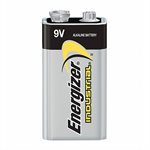 Energizer Industrial 9V Alkaline Battery, 12-Pack