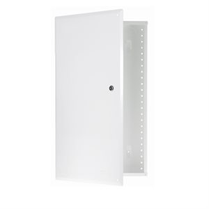 On-Q 28" Metal Enclosure with Hinged Cover and Lock