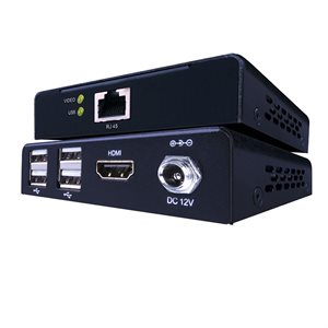 Vanco HDMI KVM Extender 1080p USB 2.0 165ft / 50m POE