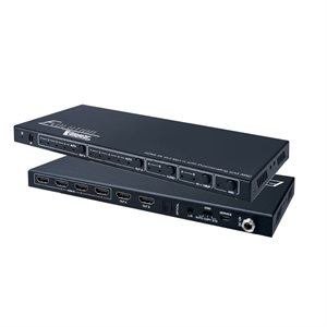 Vanco HDMI 4K 4x2 Matrix with Downscaling and ARC HDR HDCP 2