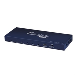 Vanco Evolution Premium 4K HDMI 1x4 Splitter