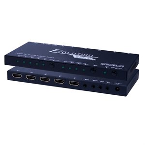 Vanco HDMI 4x1 Selector Switch 4K (HDCP 2.2, HDMI 1.4)