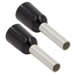 Install Bay White 16 GA Ferrules - Package of 100