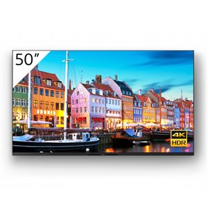 Sony Pro 50" 4K LED TV w /  3yr warranty