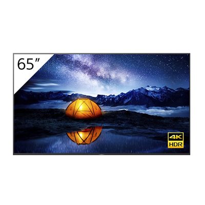 Sony Pro 65" 4K Digital Signage LED Display w /  HDR