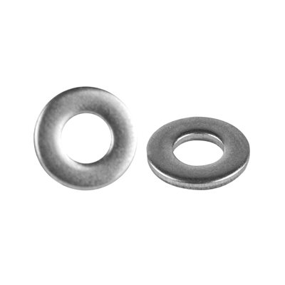 Install Bay #10 Flat Stainless Washer (10 pk)