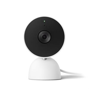 Nest Google Cam, Indoor, Wired, 2nd Generation (White)