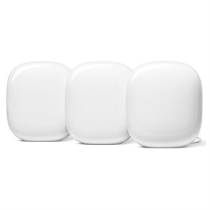 Google Nest 6E Wifi 3-pk (white)