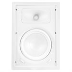 TruAudio Ghost 6.5" Poly in-wall Woofer Speaker (white, sing