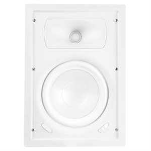 TruAudio Ghost 6.5" Poly in-wall Woofer Speaker (white, single)