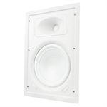 TruAudio Ghost 8" Poly in-wall Woofer Speaker (white, single