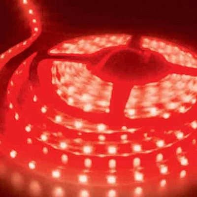 Heise 3M LED Strip Light - Red 3528 Retail Pk