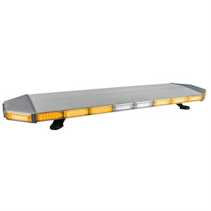 Heise Amber Exterior Slim Lightbar - 47.25 Inch, 132 LED