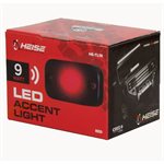 Heise 1.5" x 3" Auxillary Lighting Pod (red)