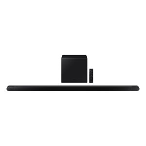 Samsung 3.1.2-channel sound bar w / wireless subwoofer - Wi-Fi, Dolby Atmos, and DTS:X (Black)