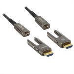 Ethereal 100' HDMI AOC CABLE 24Gbps w /  Detachable Headshell