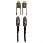 Ethereal 100' HDMI AOC CABLE 24Gbps w /  Detachable Headshell