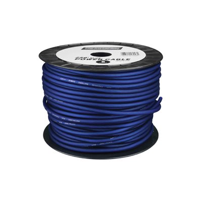 Install Bay 8 ga Power Cable 250' Spool (blue)