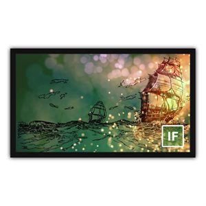 Severtson 106" 16:9 Impression Series Acoustically Transparent White