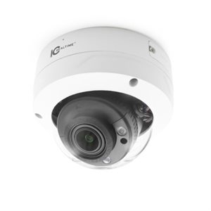 IC Realtime 4MP IP Indoor / Outdoor Vandal Dome Camera(white)