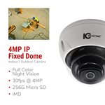 IC Realtime 4MP IP Indoor / Outdoor Small Size Vandal Dome