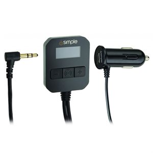 iSimple Universal 3.5mm FM Transmitter for MP3 / CD Players