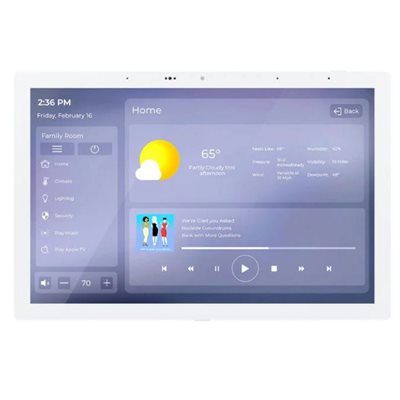 RTI 10" Intelligent Surface Touchpanel in White