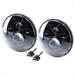 Metra 7" LED Light with Black Face - 7 Inch, 9 LED