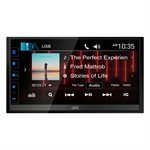 JVC 6.8" DDIN w / Wired Apple CarPlay  /  Android Auto