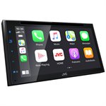 JVC 6.8" DDIN CD / DVD Wired CarPlay / Android Auto