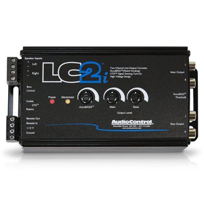 AudioControl 2 Ch Line Out Converter and Subwoofer Control