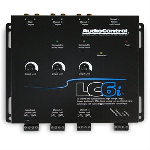 AudioControl 6 Ch Line Out Converter w / Internal Summing