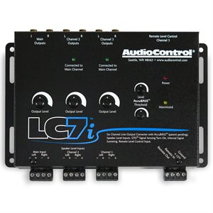 AudioControl 6 Ch Line Output Converter w / AccuBASS