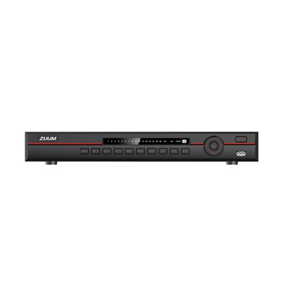 Zuum 16 CHANNEL 1U, 16POE, 4K, H.265+, IR REMOTE, NVR (8TB HDD)