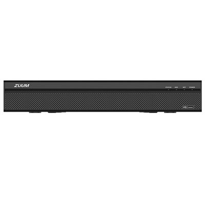 Zuum 32CH Rack Mount Compact 1.5U 16POE 4K, H.265+ Network Video Recorder (16TB)