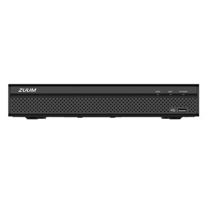 ZUUM 8 Channel Compact 1U NVR with 4K and 2 TB HD