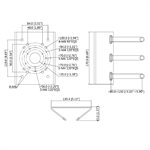 IC Realtime Pole Mount Bracket (white)