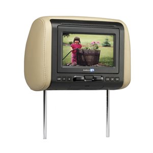 Movies2Go 7" Headrest Monitor with Built-In DVD Player HDMI