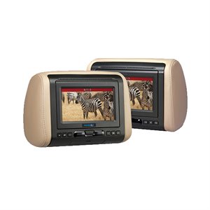 Movies2Go 7" Headrest LCD Monitor System