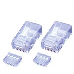 Vanco 8x8 RJ45 Cat 6 Plug (100 pack)