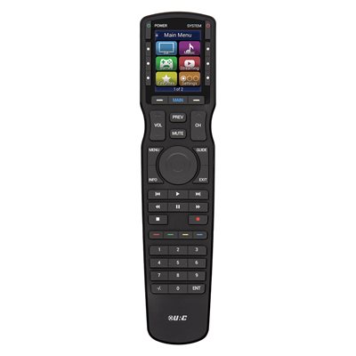 URC Hard Button Remote Control with Color LCD